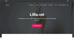 Desktop Screenshot of lillia.net